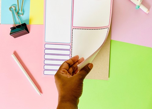 Daily Planner Jumbo Pastel Stationery Notepad - 第 4/5 張圖片