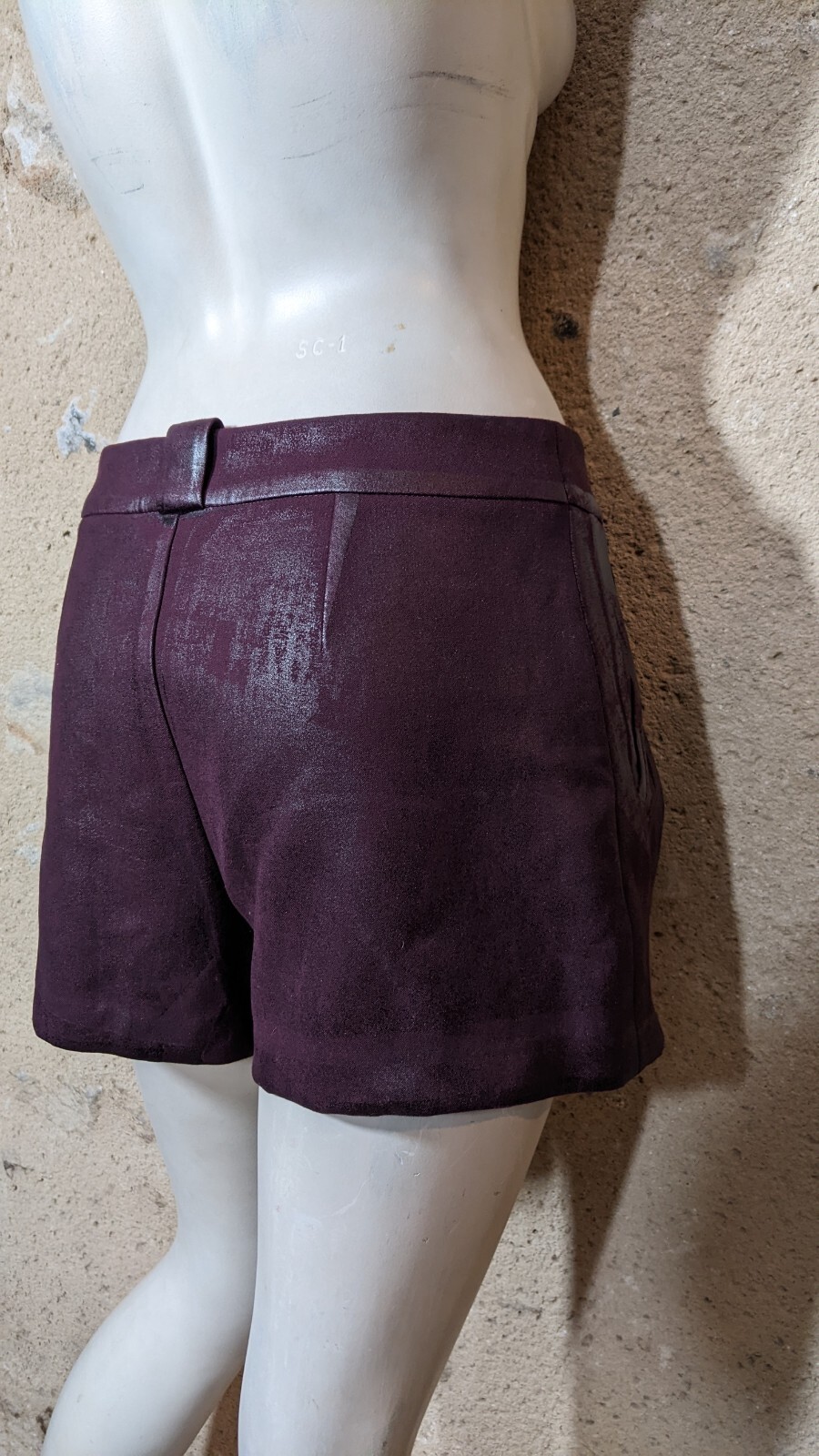 Pantalon Beige Femme Paule Ka Taille 38 - Coupe Slim, Style Pantacourt, Très Bon état