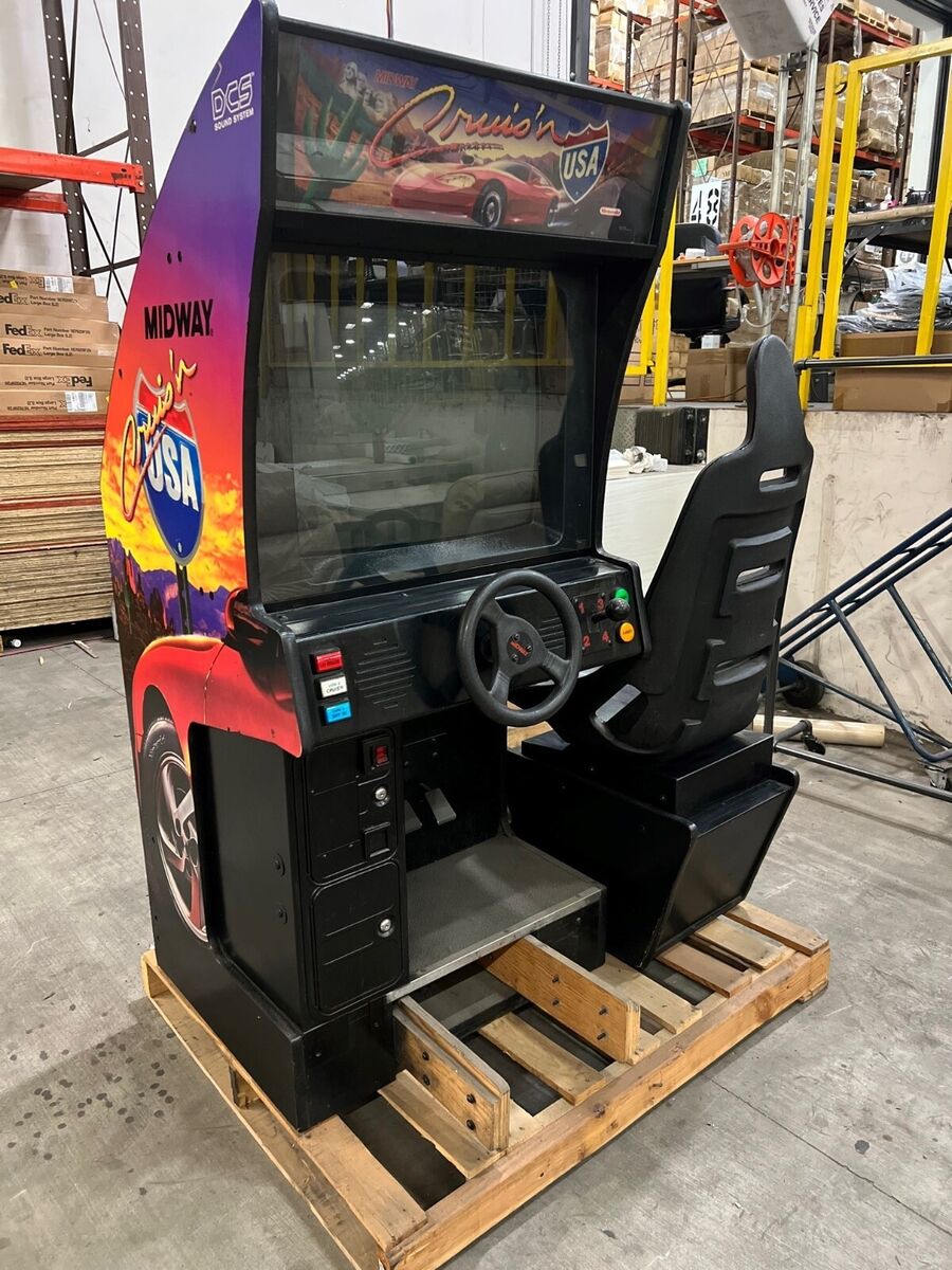 MIDWAY CRUIS'N BLAST Sit-Down Arcade Game for sale - NEWEST