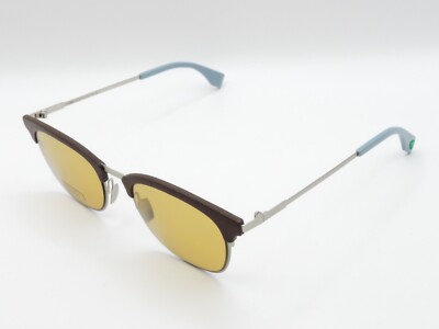 Fendi Square Sunglasses FF0228S 4ES 70 50 Fendi Brown Square Sunglasses FF 0228/s 4es/70 50 for sale  main image 4