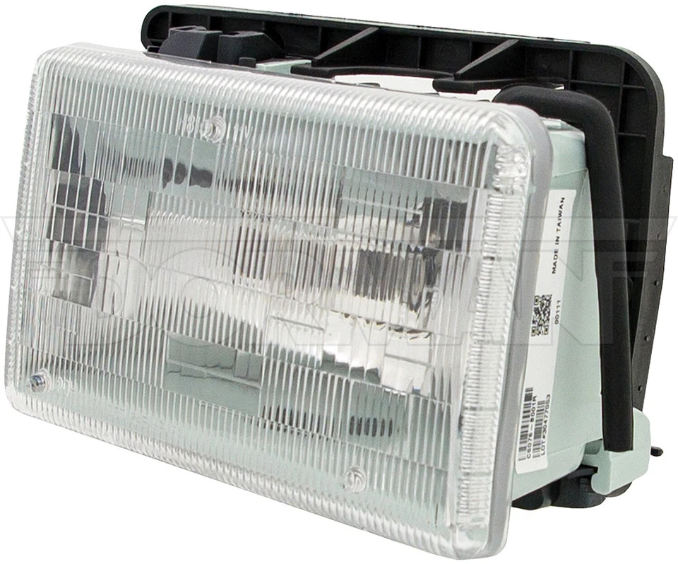 Dorman Headlight Assembly Right Fits 1991-1996 Dodge Dakota 1992 1993 1994 1995 - Image 3 of 4