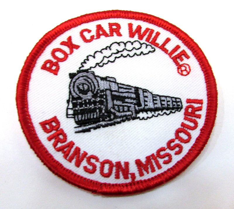 Box Car Willie Branson Missouri Last Show New Vintage 1997 Embroidered Patch
