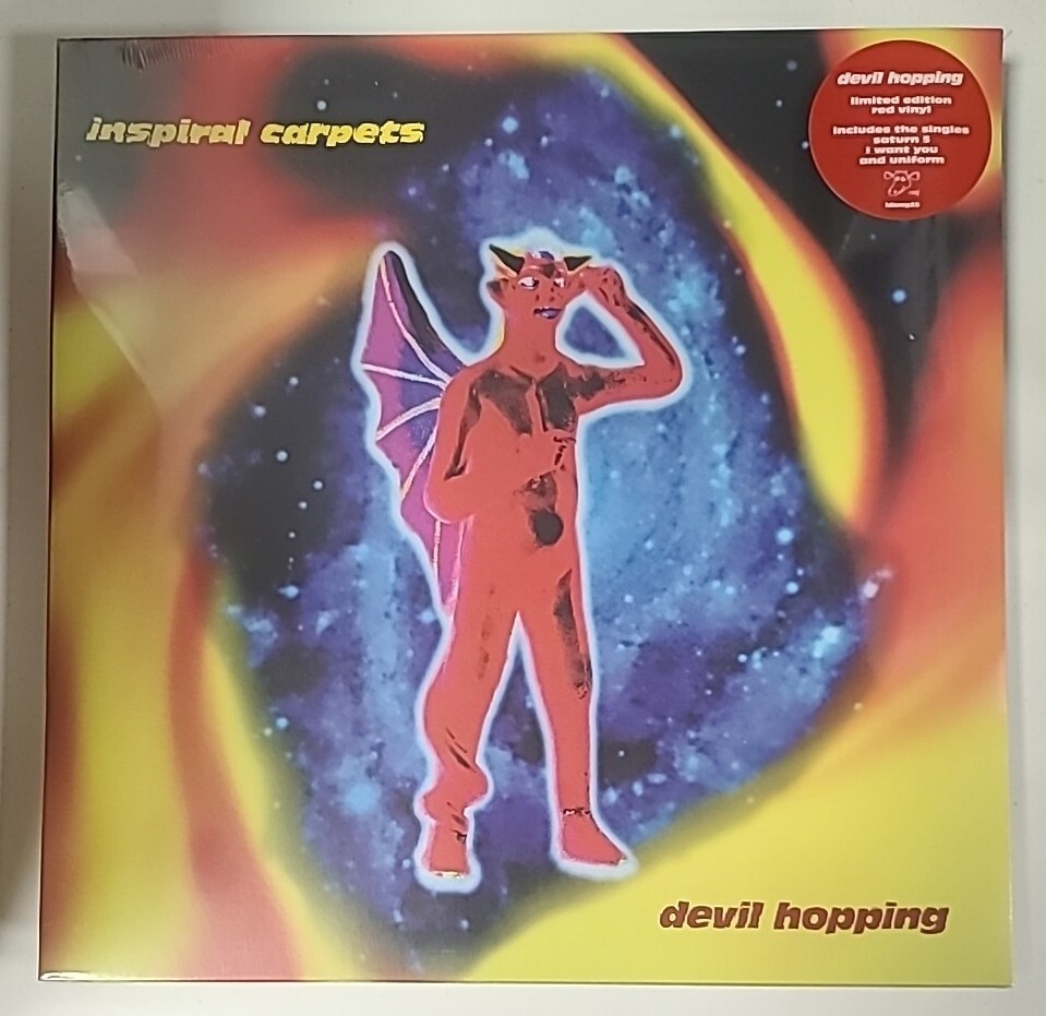 Вдохновляющие ковры Devil Hopping - Красная виниловая пластинка LP 12 - НОВАЯ запечатанная