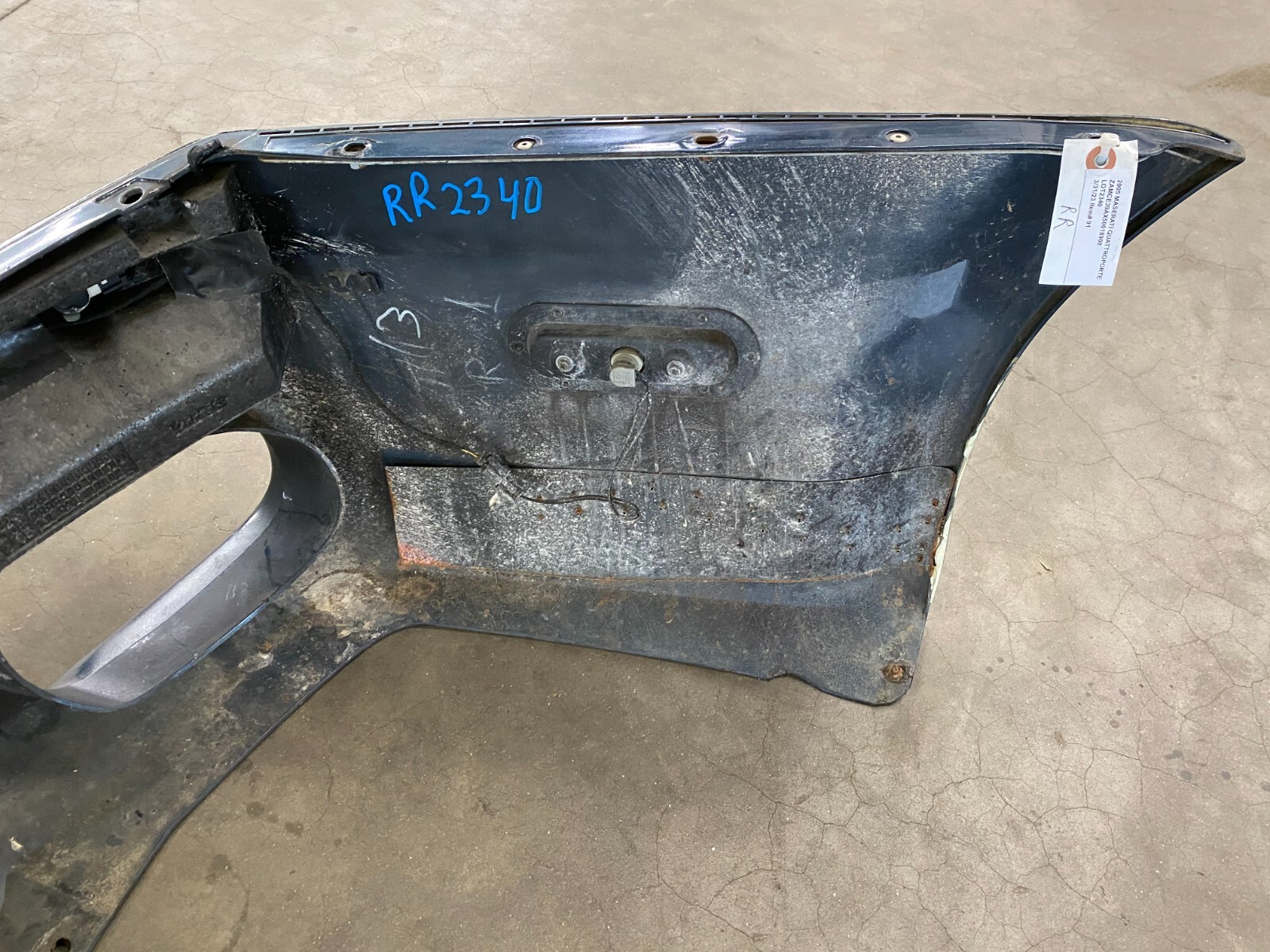 ⭐04-08 MASERATI QUATTROPORTE REAR BUMPER COVER PANEL ASSEMBLY OEM LOT2340