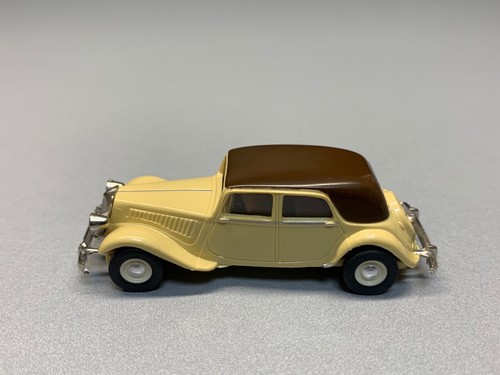 Citroen 15 Six Limousine sedan Oldtimer PKW hell braun Brekina H0 1:87 - Bild 4 von 12