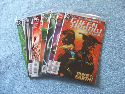 DC Comics Green Arrow lot of 7 books.  2000 8, 15, 21, 25-27, 59