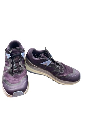 Salomon Ultra Glide 2 Womens Purple Hiking Outdoor Sneakers Size 7 SKU 8722