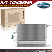 New AC Condenser w/ Receiver Drier w/ Bracket for Ram 1500 2019 2020 2021 30129
