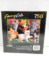 Cra-Z-Art Fancy Cats 750 Piece Jigsaw Puzzle - Kittens at Play Sealed
