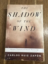 The Shadow of the Wind by Carlos Ruiz Zafon 2004 US Uncorrected Proof - Penguin