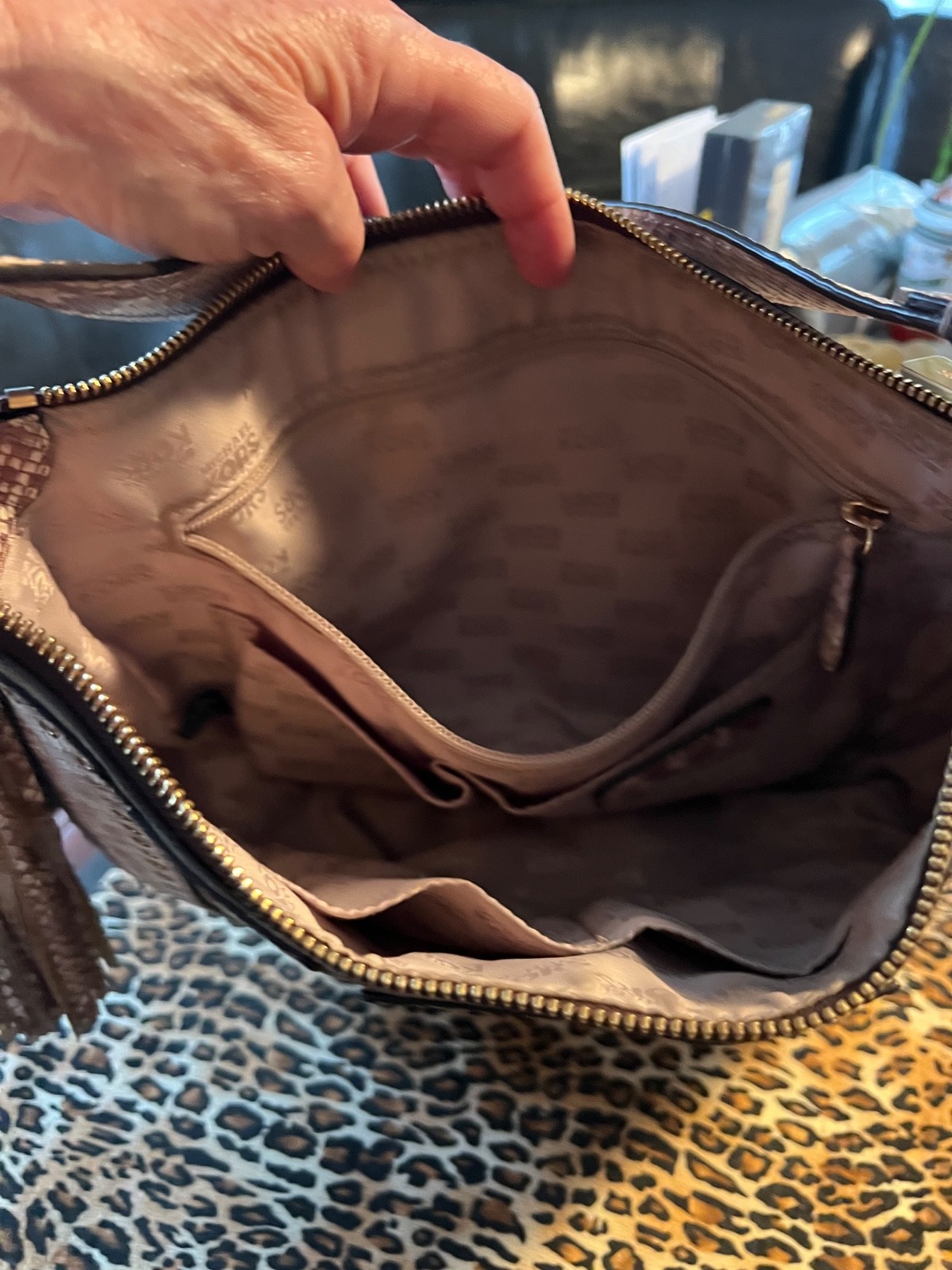 Michael Kors Python handbag  EUC - image 16