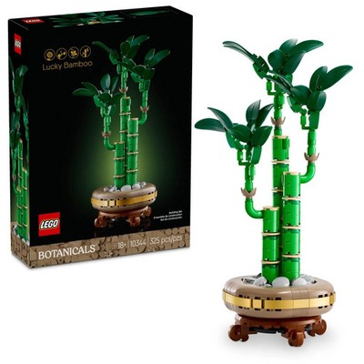 LEGO Botanicals Lucky Bamboo Building Set for Adults, Decor for Home or Office