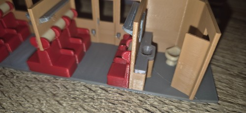 Rivarossi Spur 0 - 7785 Kakadu Halbspeisewagen Einrichtung. 3D Druck. neu - Bild 17 von 33