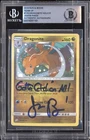 Pokemon Jason Paige signed 2019 Sun Moon Team Up 119 Dragonite BGS Auth Auto