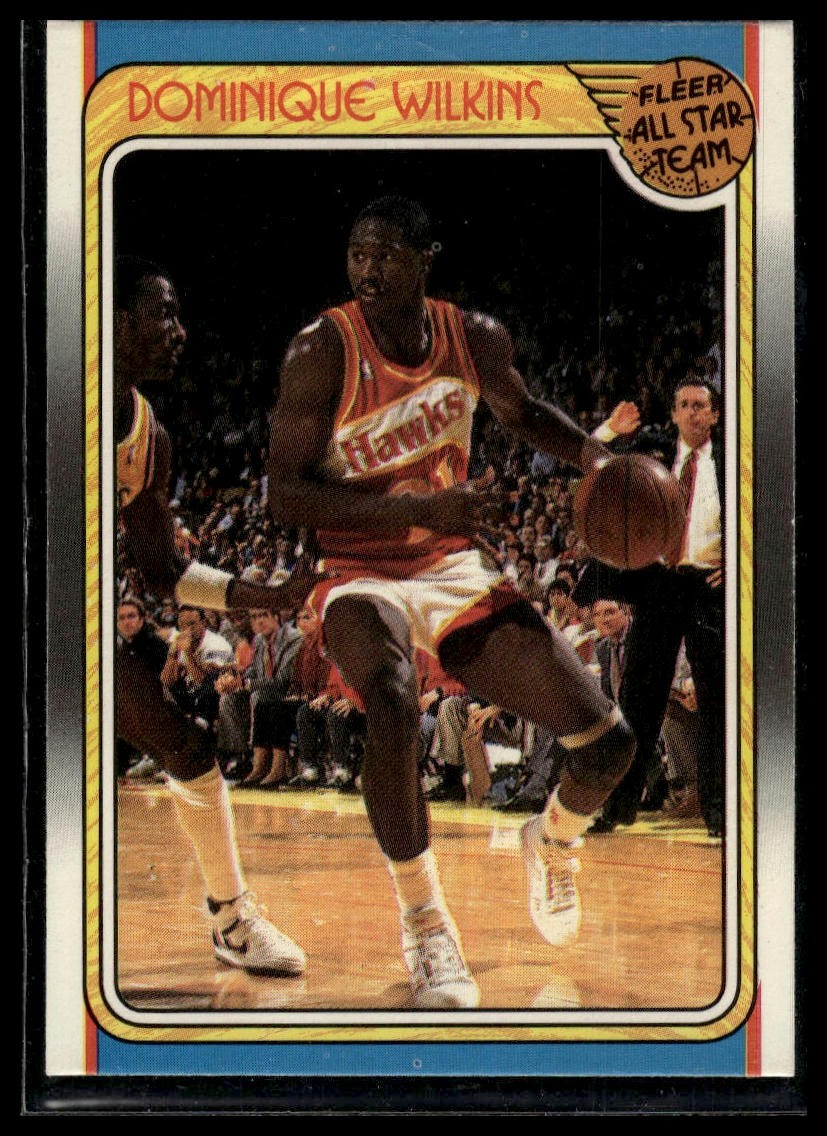 1988-89 Fleer #125 Dominique Wilkins