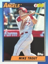 2015 Topps Archives 1990 Topps #1 Draft Picks#90DPI-MT Mike Trout