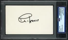 AL DAVIS (1929-2011) signed index card | Raiders - autograph HOF PSA/DNA cert!