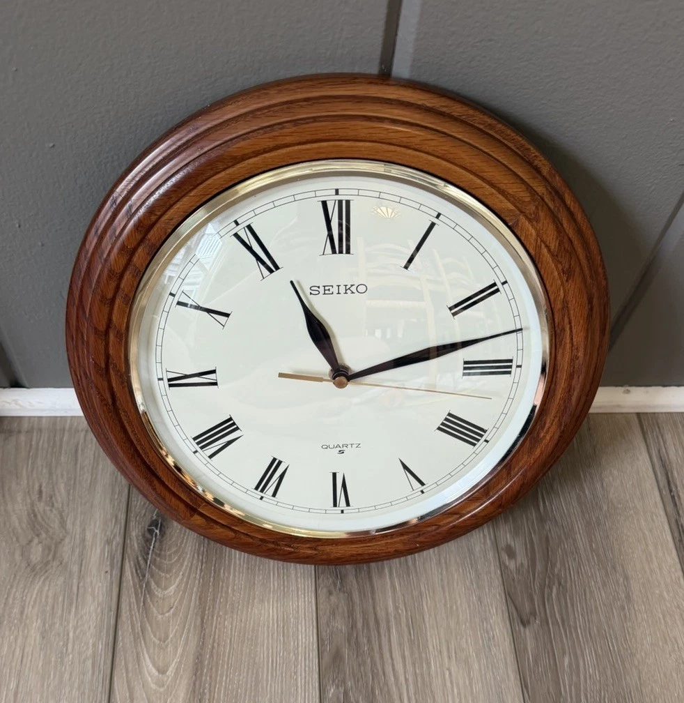 Seiko Wooden Wall Clocks for sale | eBay