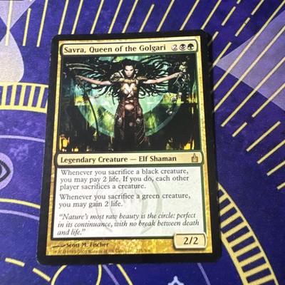 Savra, Queen of the Golgari - MP  R : Ravnica