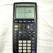 Texas Instruments TI-83 Plus Graphing Calculator New Batteries No Case or instru
