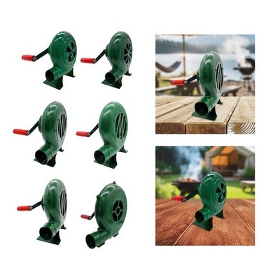 Handkurbel Gebläse BBQ Ventilator für Schmiedeofen Outdoor Grillen