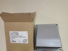 Lambro 351GR 6 Gray Plastic Wall Cap w/ Remov...