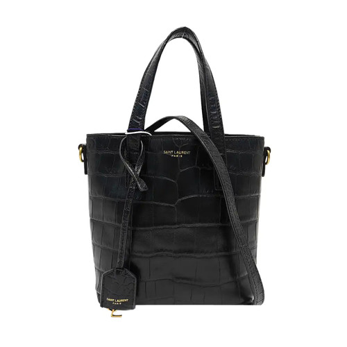 【Authentic】 Yves Saint Laurent Black Leather Handbags (DDP)