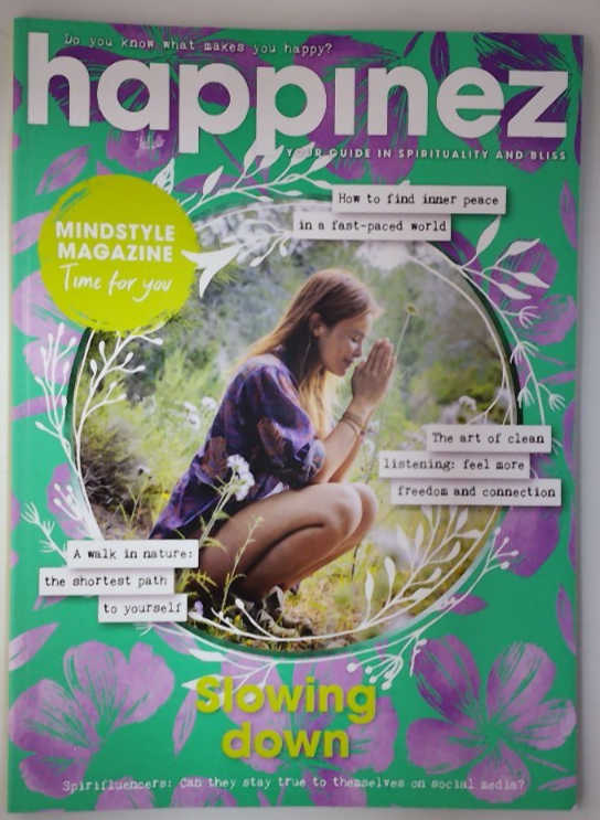 Happinez magazine #24 2026 Spirituality & Bliss guide, Mindstyle, Slowing Down