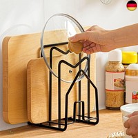 Linfidite Metall Schneidebrett-Rack,Schneidebrett-Organiser StäNder Halter