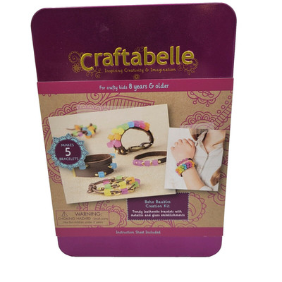 Craftabelle Boho Baubles Creation Kit DIY Jewelry Making Kit New & Complete Set