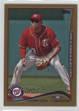 2014 Topps Update Gold 505/2014 Asdrubal Cabrera #US-138 02v3