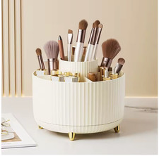 360 Rotating Makeup Desktop Cosmetic Storage Box Organizer