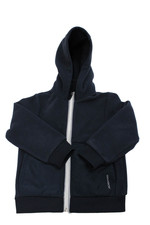 Jacadi Unisex Kids Hooded Full Zip Jacket Navy Size 6