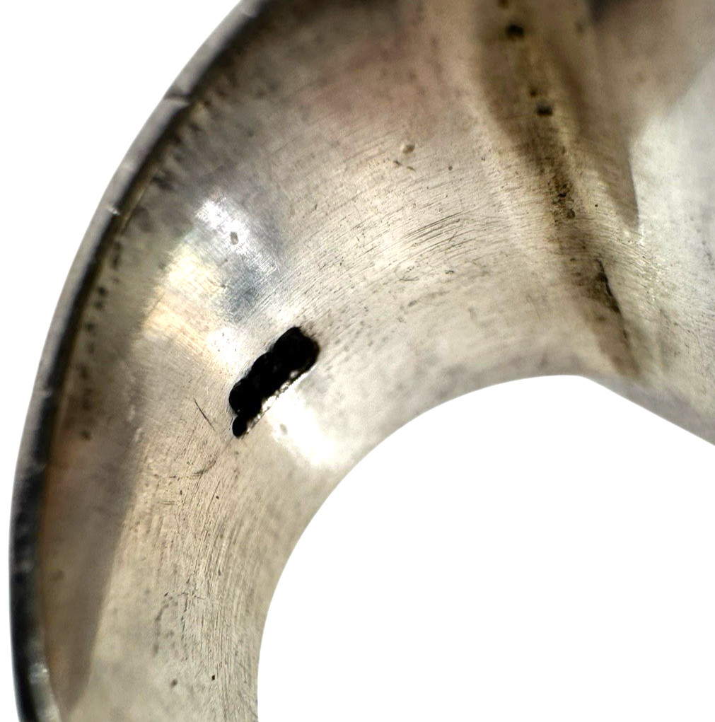 Lois Hill Solid Sterling Silver Square Scroll Rin… - image 7