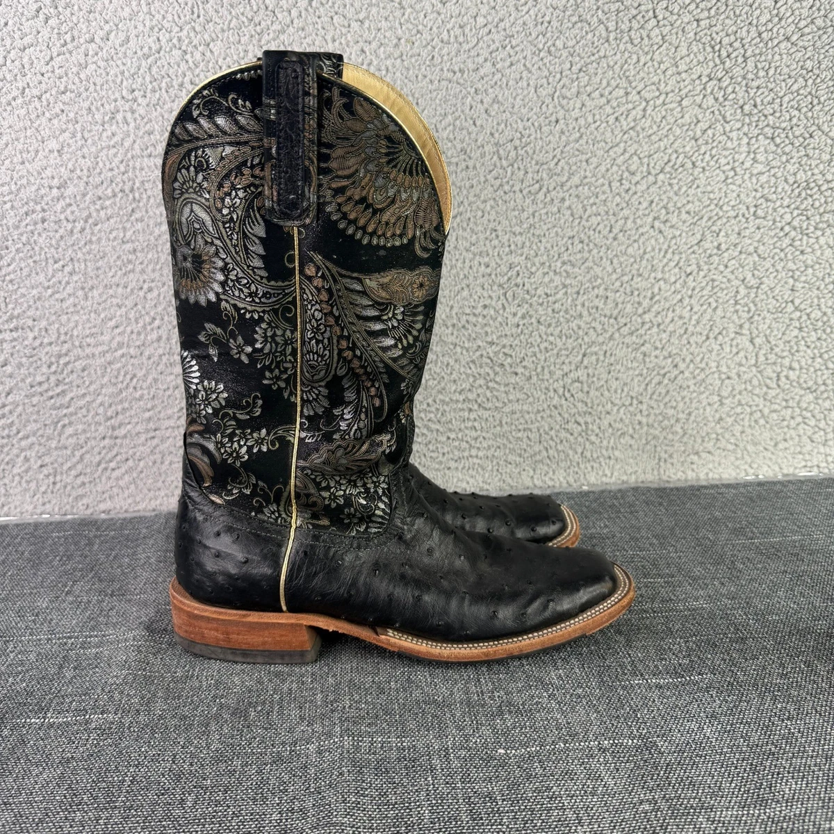 Anderson Bean Square Toe Low (1-1.9 in) Heel Height Boots for