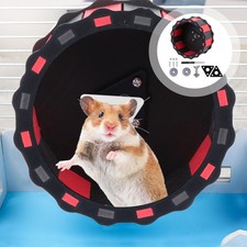  Hedgehog Wheel Small Pet Exercise Silent Running Fitness Hamster Animal Wheels