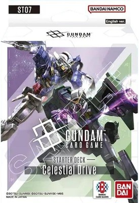 ガンダム カードゲーム Celestial Drive [ST07] 6個 Gundam TCG Celestial Drive Starter Deck ST07 [Gundam 00] | eBay