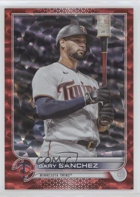 2022 Topps Update Red Foil 196/199 Gary Sanchez #US177 7m3