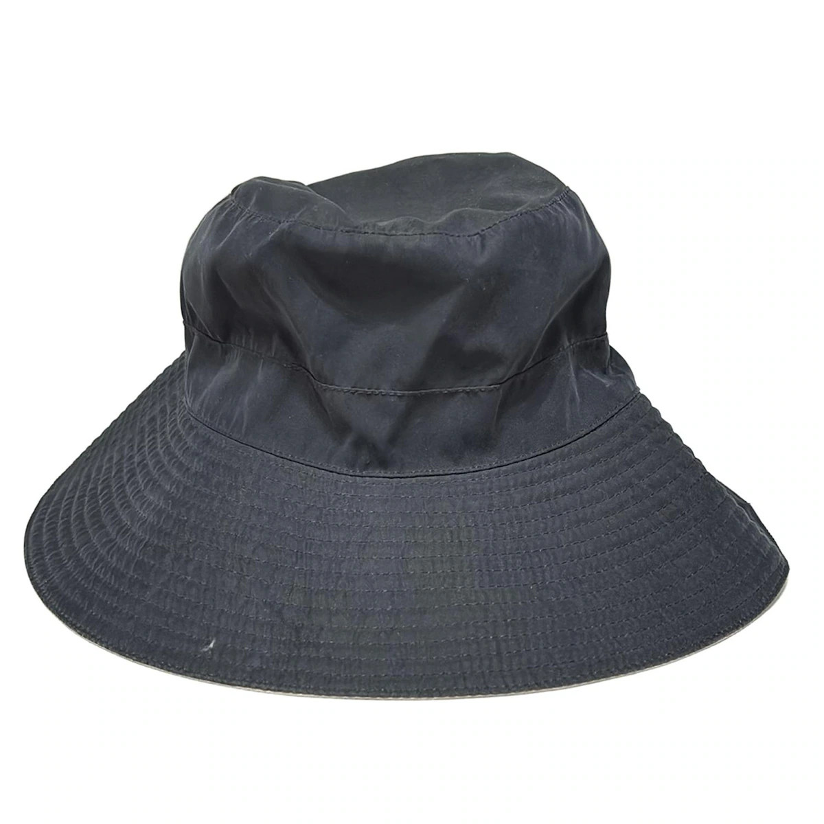 HERMES - Black Polyester Nylon Hat - image 5