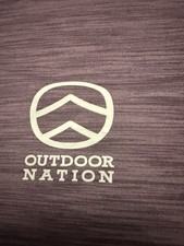 Outdoor Nation Long Sleeve Shirt Brand New With Size XXL Color Plum