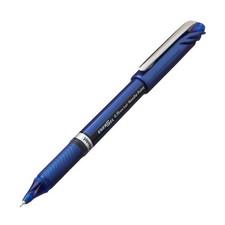 Pentel Energel Euro Ballpoint Pen, 0.35mm Needle Tip, Blue Ink (BLN23-C)