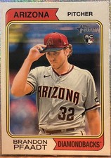 2023 Topps Heritage High Number - Brandon Pfaadt #637 (RC)