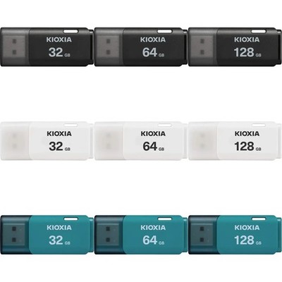 KIOXIA USB-Flash-Laufwerk 32 GB-128 GB USB2.0 Hergestellt in Japan...