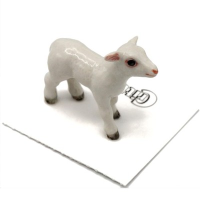 Little Critterz Lamb ''Barley''-Collectible Figurines Miniature Porcelain Figurine