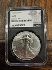 2022 NGC MS70 Silver Eagle Tennessee label