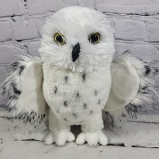 Douglas Snowy Owl Spotted Shaggy Realistic Lifelike Plush Stuffed Animal