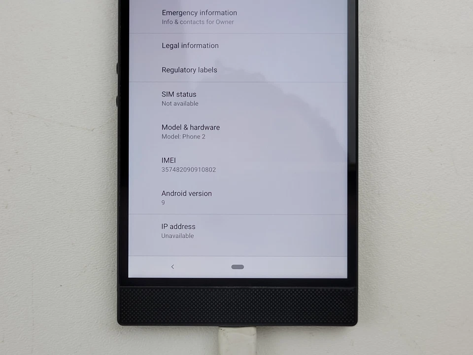 Razer Phone 2 (RZ35-0259) 64GB - Preto espelho (desbloqueado) - *LEIA POR FAVOR* - H4663 - Imagem 2 de 4