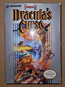 NES Castlevania III 3 Dracula's Curse CIB Complete Nintendo Entertainment System
