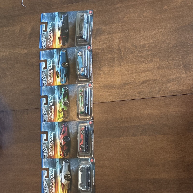 Hot Wheels HW Turbo Lot 5 Diecast Cars Unopened Nissan Z Proto Lotus Evija