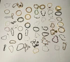 Vintage Lot Of 58 Costume Jewelry Bracelets & Bangle/Avon/American Showcase+More